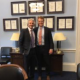 Keith Ellenbogen and Rep. Joe Kennedy in his office in Capitol Hill.