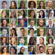 A collage of bio photos of all 69 Knauss Fellows for the 2019 cohort