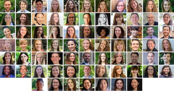 A headshot collage of all 74 Knauss finalists