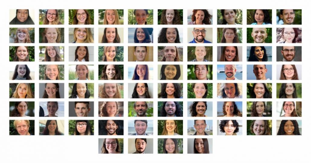 Collage of headshots of 2022 Knauss Fellows