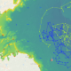 A map from the new marine debris visualization interface
