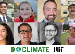 Day of Climate awardees and MIT Day of Climate logo